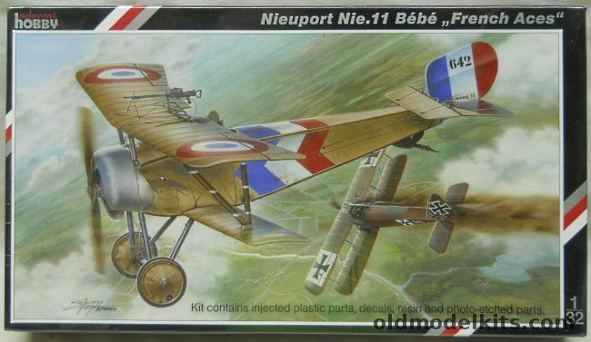 Special Hobby 1/32 Nieuport 11 Bebe French Aces, SH32015 plastic model kit